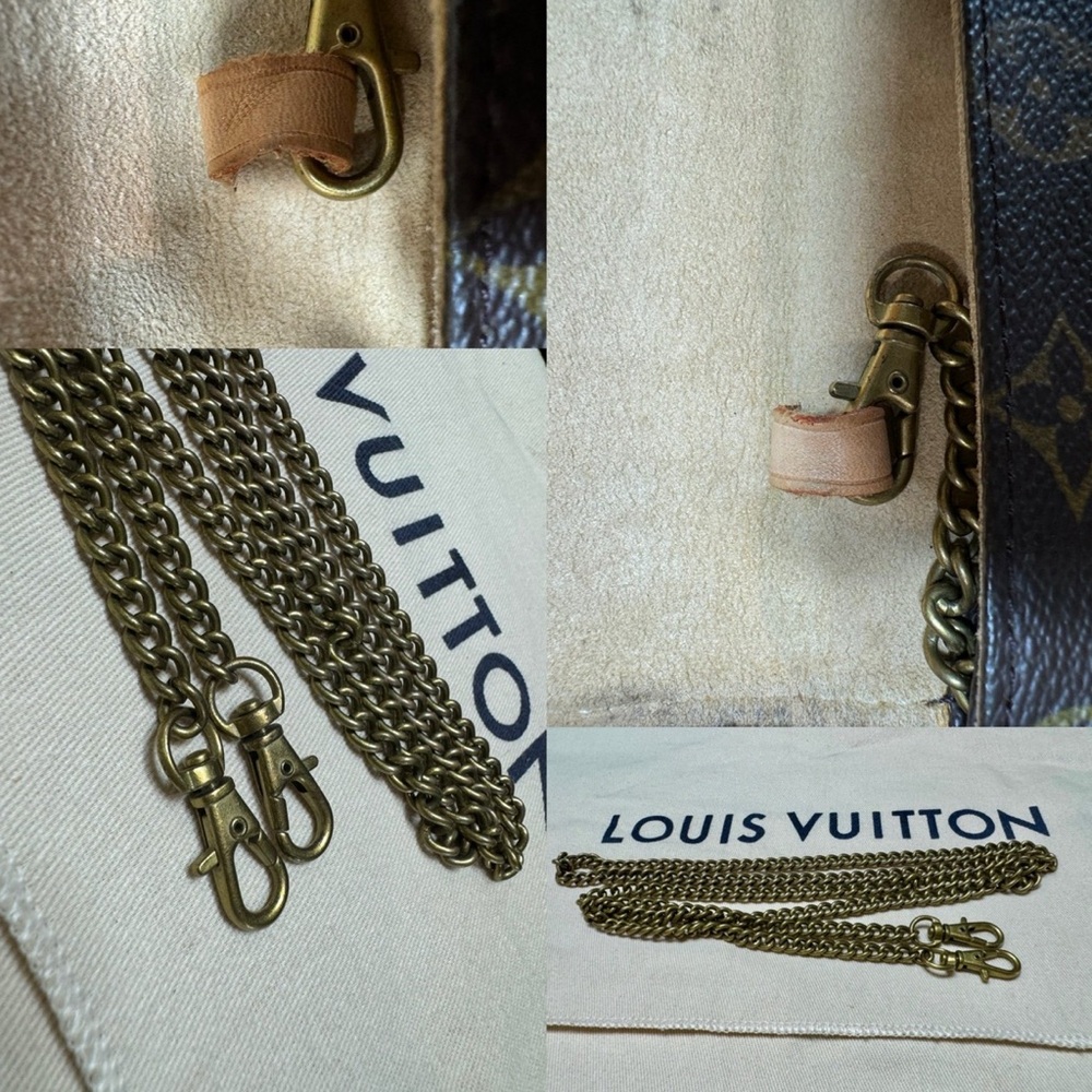 Authentic Louis Vuitton Twin GM Pochette Brown Monogram CA0070 - Picture 12 of 13